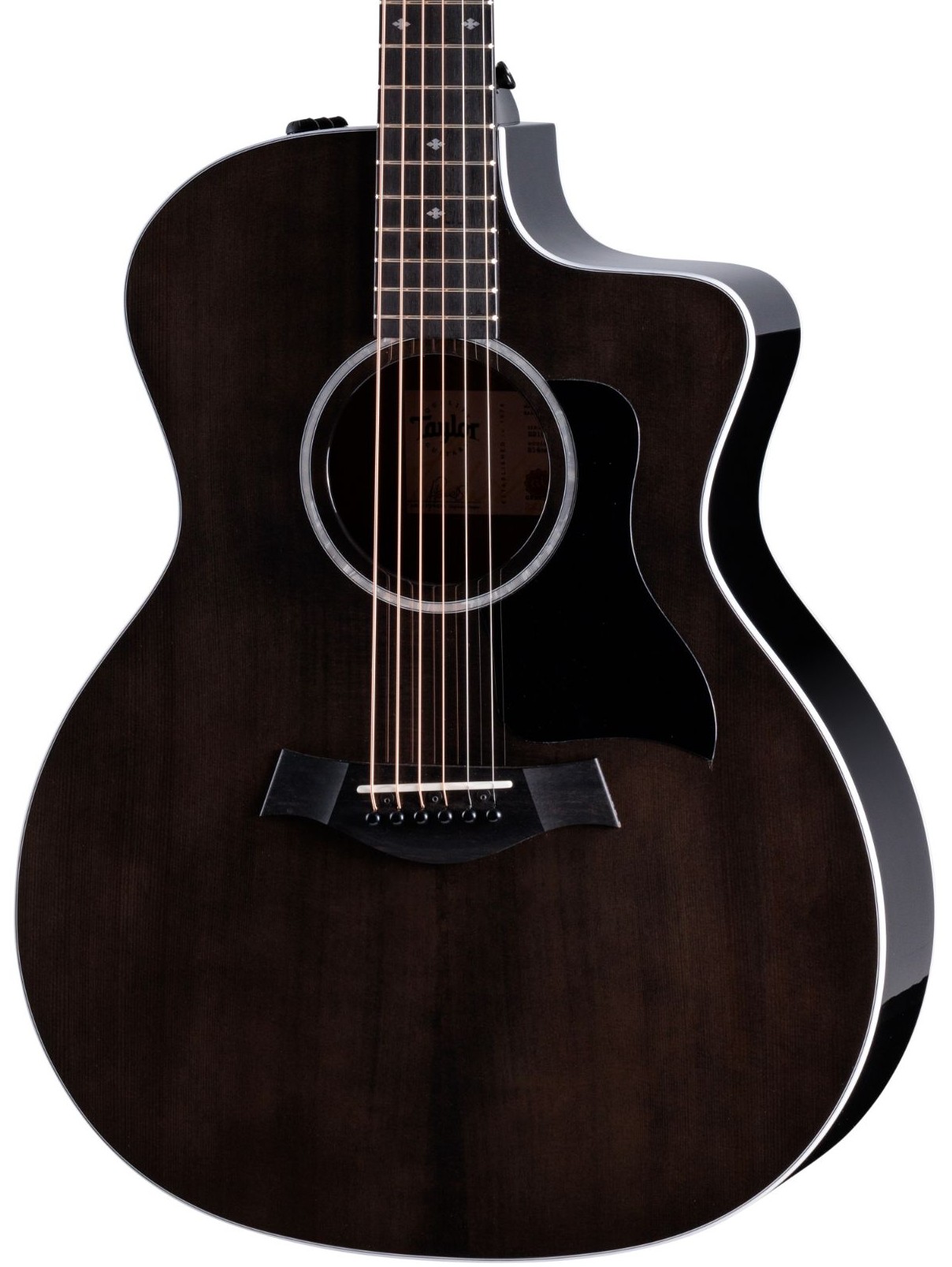 Taylor 214ce Plus Special Edition Electro Acoustic Guitar in Trans Grey